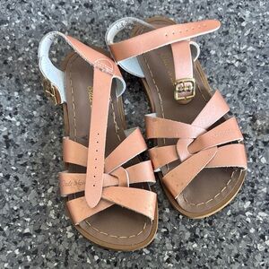 Salt Water Sandals by Hoy - Tan Kids Sandals